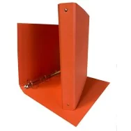 Raccoglitore in PPL Starline - A4 - 4 Anelli Tondi 30 mm (Arancione)