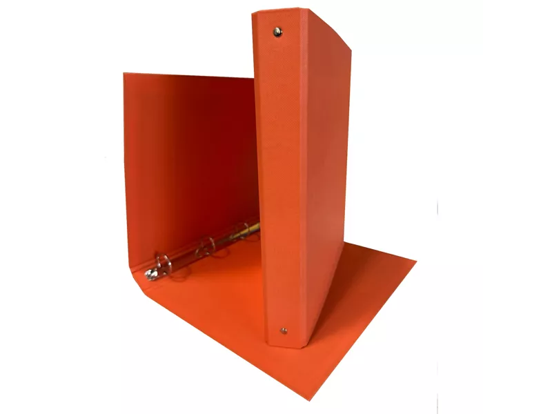 Raccoglitore in PPL Starline - A4 - 4 Anelli Tondi 30 mm (Arancione)