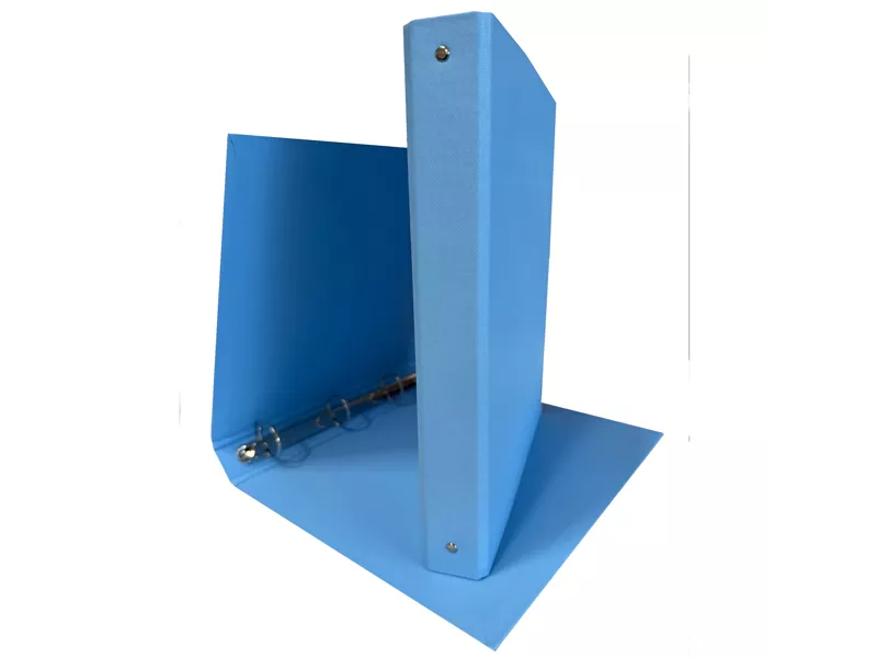 Raccoglitore in PPL Starline - A4 - 4 Anelli Tondi 30 mm (Verde Acqua)