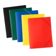 Cartellina 3 Lembi con Elastico in PPL Eco Starline - 24x32 cm - STL7122ASS (Assortiti Conf. 20)