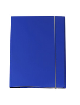 Cartellina 3 Lembi con Elastico Piatto Queen Starline - 25x34 cm - OD0032LBXXXAE01 (Blu Conf. 10)