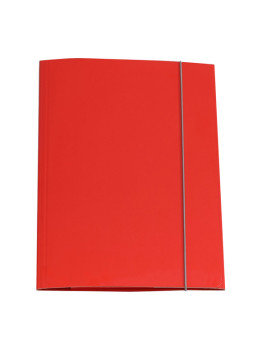 Cartellina 3 Lembi con Elastico Piatto Queen Starline - 25x34 cm - OD0032LBXXXAE02 (Rosso Conf. 10)