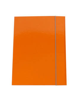 Cartellina 3 Lembi con Elastico Piatto Queen Starline - 25x34 cm - OD0032LBXXXAE07 (Arancione Conf. 10)