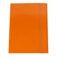 Cartellina 3 Lembi con Elastico Piatto Queen Starline - 25x34 cm - OD0032LBXXXAE07 (Arancione Conf. 10)