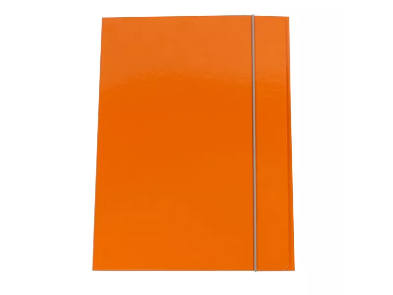 Cartellina 3 Lembi con Elastico Piatto Queen Starline - 25x34 cm - OD0032LBXXXAE07 (Arancione Conf. 10)