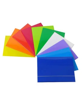 Cartellina 3 Lembi con Elastico Piatto Queen Starline - 25x34 cm - OD0032LBXXXAE15 (Assortiti Conf. 10)