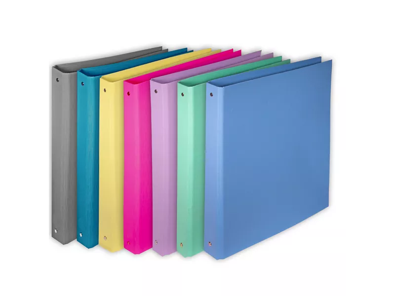 Raccoglitore KingBright Starline - A4 - 4 Anelli Tondi 30 mm - STL7040ASS (Assortiti Conf. 24)