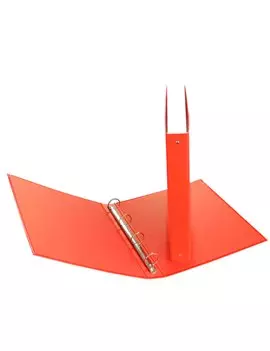 Raccoglitore Starline - A4 - 4 Anelli Tondi 30 mm - OD0393RXXXXAN02 (Rosso Conf. 10)