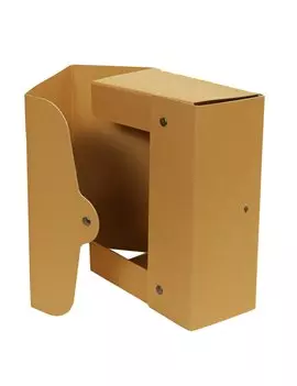 Scatola Portaprogetti con Bottone Starline - Dorso 10 - 25x35 cm - FMCXCPECO10AV (Avana Conf. 5)