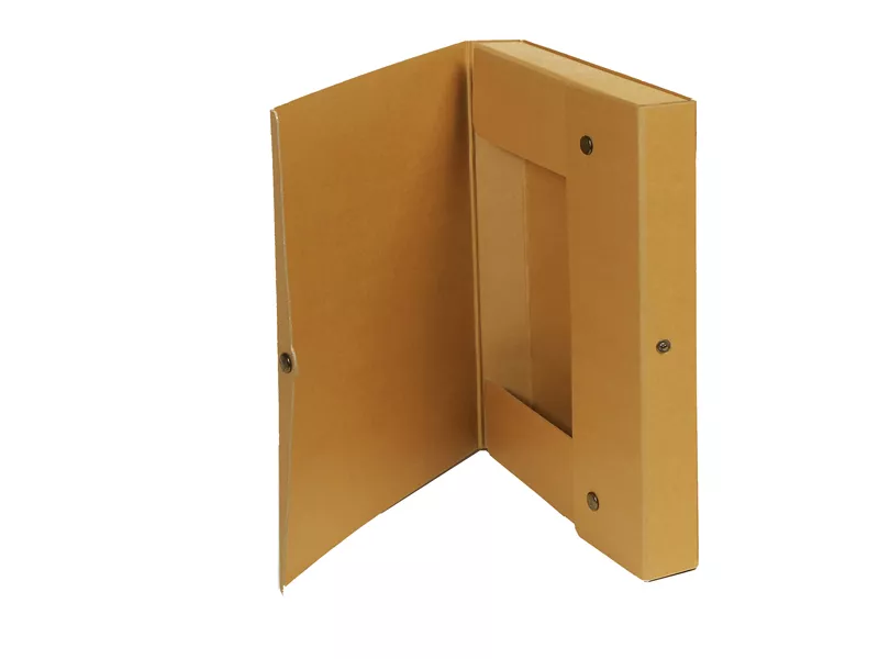 Scatola Portaprogetti con Bottone Starline - Dorso 6 - 25x35 cm - FMCXCPECO06AV (Avana Conf. 5)