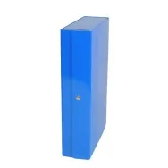 Scatola Portaprogetti Glossy con Bottone Starline - Dorso 8 - 25x35 cm - OD1908LDXXXAC06 (Azzurro Conf. 5)