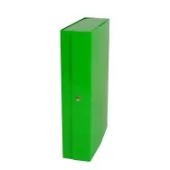 Scatola Portaprogetti Glossy con Bottone Starline - Dorso 8 - 25x35 cm - OD1908LDXXXAC03 (Verde Conf. 5)