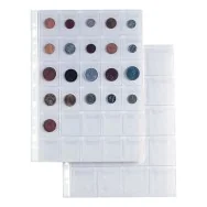 Busta a Perforazione Universale 30S Sei Rota - 21x29,7 cm - Portamonete - 30 Spazi - 512131 (Trasparente Conf. 10)