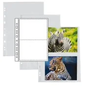 Busta a Perforazione Universale Atla FT Sei Rota - 21x29,7 cm - 4 Spazi - 662503 (Trasparente Conf. 10)