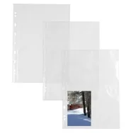 Busta a Perforazione Universale Atla FT Sei Rota - 21x29,7 cm - 4 Spazi - 662522 (Trasparente Conf. 10)
