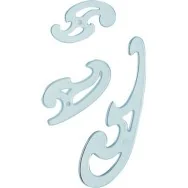 Set Curvilinee Arda - 29012 (Grigio Trasparente Conf. 3)