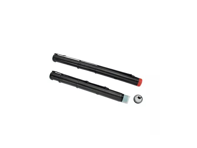Tubo Telescopico Tecnostyl - 50/110 cm - Ø80 mm - a 3 Moduli - EXT/1 (Nero)