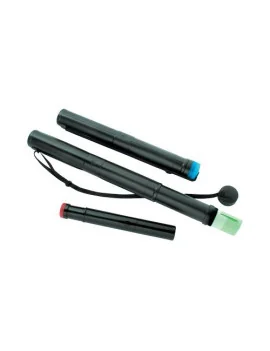 Tubo Telescopico Tecnostyl - 70/120 cm - Ø75 mm - a 2 Moduli - 80 (Nero)