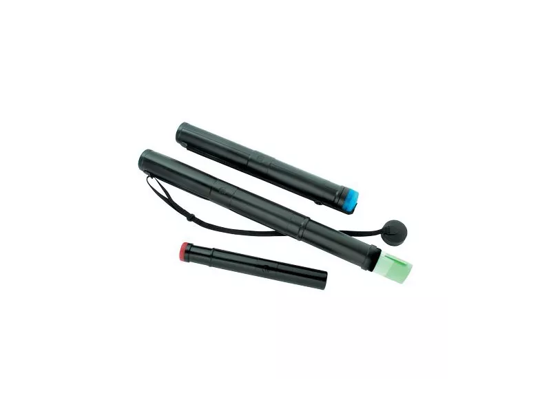 Tubo Telescopico Tecnostyl - 70/120 cm - Ø75 mm - a 2 Moduli - 80 (Nero)