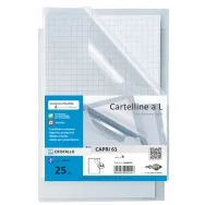 Cartellina a L Capri 61 Sei Rota - A4 - PVC - 26006102 (Trasparente Conf. 25)