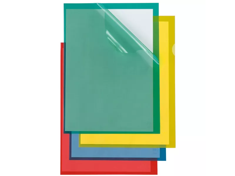 Cartellina a L Poli Colorato Sei Rota - A4 - PPL - 66232205 (Verde Conf. 25)