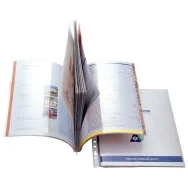 Cartellina con Tasche Ercole Cat Sei Rota - 21x29,7 cm - 502233 (Trasparente Conf. 10)