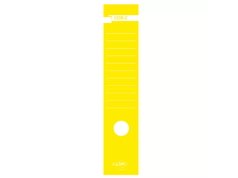 Copridorso CDR C Sei Rota - 7x34,5 cm - 58012706 (Giallo Conf. 10)