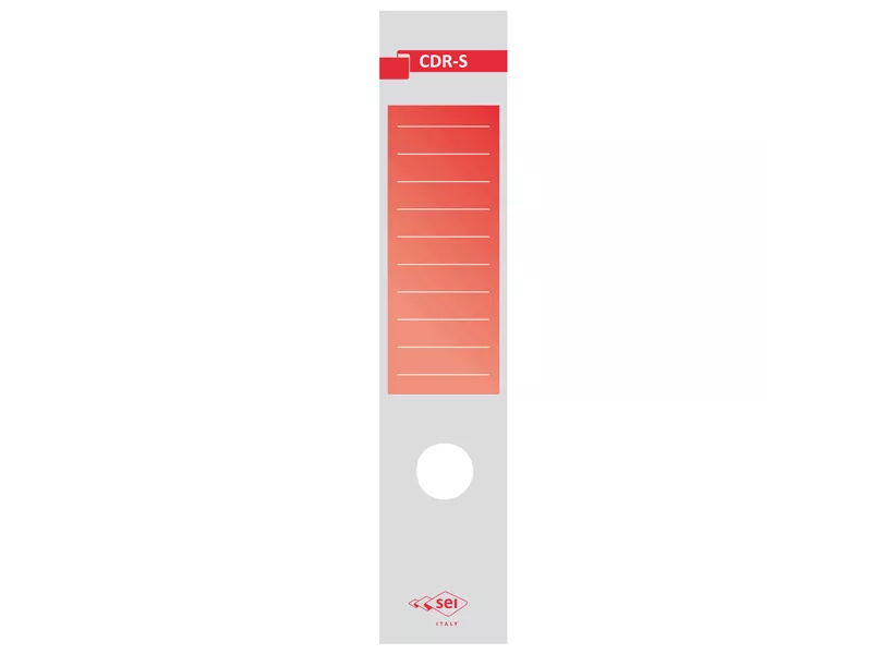 Copridorso CDR S Sei Rota - 7x34,5 cm - 58012612 (Rosso Conf. 10)