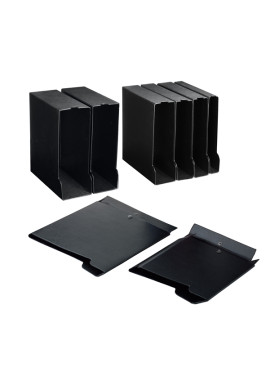 Custodia per Raccoglitori Sei Rota - A4 - Dorso 25 mm - 67142510 (Nero)