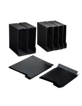 Custodia per Raccoglitori Sei Rota - A4 - Dorso 80 mm - 67148010 (Nero)