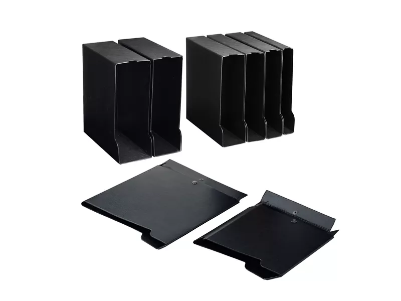 Custodia per Raccoglitori Sei Rota - A4 - Dorso 80 mm - 67148010 (Nero)