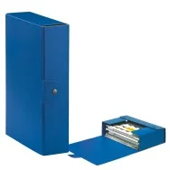 Scatola Portaprogetti Eurobox C28 Esselte - Dorso 8 - 25x35 cm - 390328050 (Blu Conf. 5)