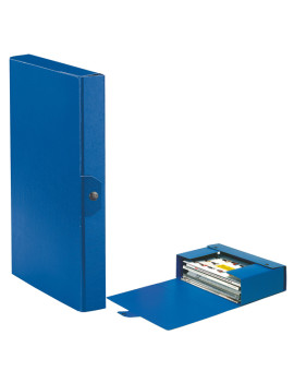 Scatola Portaprogetti Eurobox C24 Esselte - Dorso 4 - 25x35 cm - 390324050 (Blu Conf. 5)