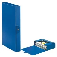 Scatola Portaprogetti Eurobox C24 Esselte - Dorso 4 - 25x35 cm - 390324050 (Blu Conf. 5)
