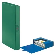 Scatola Portaprogetti Eurobox C24 Esselte - Dorso 4 - 25x35 cm - 390324180 (Verde Conf. 5)