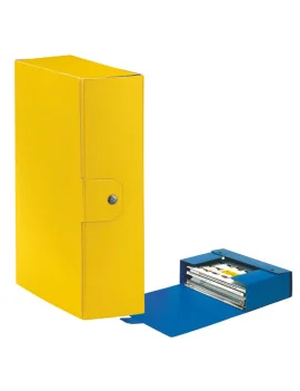 Scatola Portaprogetti Eurobox C30 Esselte - Dorso 10 - 25x35 cm - 390330090 (Giallo Conf. 5)