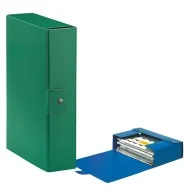 Scatola Portaprogetti Eurobox C28 Esselte - Dorso 8 - 25x35 cm - 390328180 (Verde Conf. 5)
