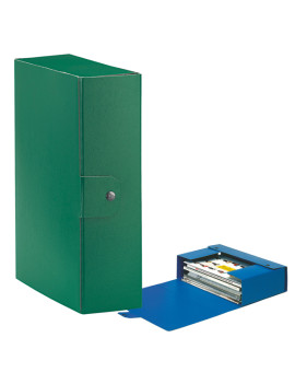 Scatola Portaprogetti Eurobox C30 Esselte - Dorso 10 - 25x35 cm - 390330180 (Verde Conf. 5)