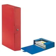 Scatola Portaprogetti Eurobox C30 Esselte - Dorso 6 - 25x35 cm - 390326160 (Rosso Conf. 5)