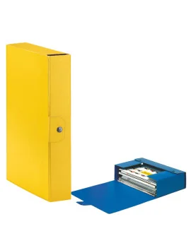 Scatola Portaprogetti Eurobox C30 Esselte - Dorso 6 - 25x35 cm - 390326090 (Giallo Conf. 5)