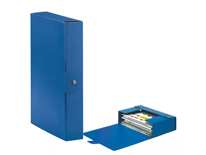 Scatola Portaprogetti Eurobox C30 Esselte - Dorso 6 - 25x35 cm - 390326050 (Blu Conf. 5)