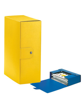 Scatola Portaprogetti Eurobox C32 Esselte - Dorso 12 - 25x35 cm - 390332090 (Giallo Conf. 5)