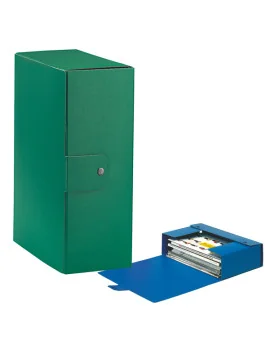 Scatola Portaprogetti Eurobox C32 Esselte - Dorso 12 - 25x35 cm - 390332180 (Verde Conf. 5)