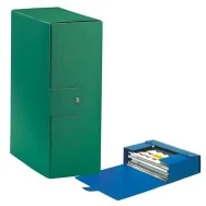 Scatola Portaprogetti Eurobox C32 Esselte - Dorso 12 - 25x35 cm - 390332180 (Verde Conf. 5)