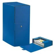 Scatola Portaprogetti Eurobox C35 Esselte - Dorso 15 - 25x35 cm - 390335050 (Blu Conf. 5)