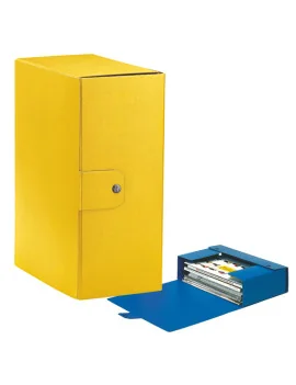 Scatola Portaprogetti Eurobox C35 Esselte - Dorso 15 - 25x35 cm - 390335090 (Giallo Conf. 5)