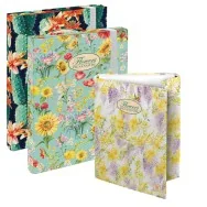 Scatola Portaprogetti Nature Flowers Pigna - Dorso 3 - 26x34 cm - 0089256D3 (Assortiti Conf. 6)