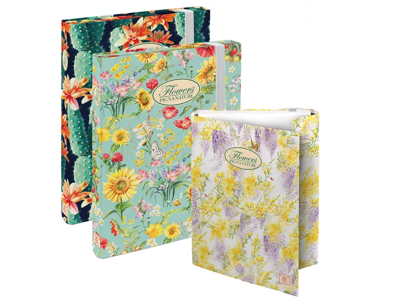 Scatola Portaprogetti Nature Flowers Pigna - Dorso 3 - 26x34 cm - 0089256D3 (Assortiti Conf. 6) Scatola Portaprogetti Nature Flowers Pigna - Dorso 3 - 26x34 cm - 0089256D3 (Assortiti Conf. 6)