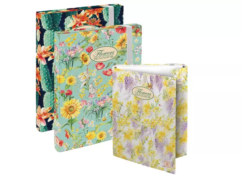 Scatola Portaprogetti Nature Flowers Pigna - Dorso 3 - 26x34 cm - 0089256D3 (Assortiti Conf. 6) Scatola Portaprogetti Nature Flowers Pigna - Dorso 3 - 26x34 cm - 0089256D3 (Assortiti Conf. 6)