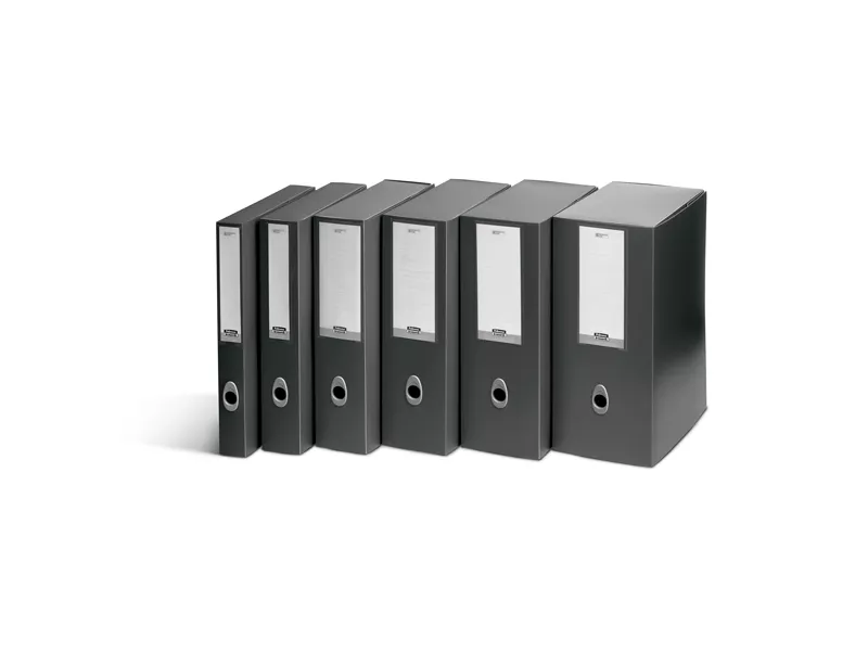 Scatola Portaprogetti Plus VIP Leonardi - Dorso 6 - 25x35 cm - 1007101 (Grigio Antracite Conf. 5)